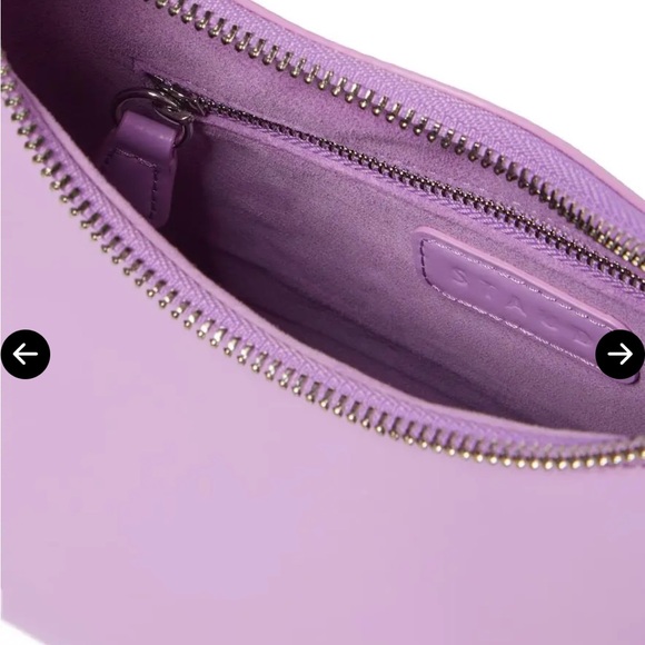 Staud Scotty Bag Lavender Shoulder Bag - Picture 6 of 12